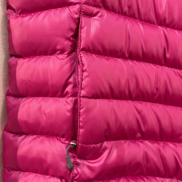 Spyder Puffer Vest Women’s Pink Prymo 500 Down Filled Mock Neck ski outerwear XL - Picture 10 of 11